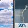 Today: Mostly Cloudy then Chance Showers And Thunderstorms