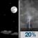 Wednesday Night: Mostly Clear then Slight Chance Showers And Thunderstorms