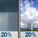 Wednesday: A slight chance of rain showers between 11am and 1pm, then a slight chance of showers and thunderstorms between 4pm and 5pm. Partly sunny, with a high near 84. South southeast wind 7 to 12 mph, with gusts as high as 22 mph. Chance of precipitation is 20%. Wednesday: Slight Chance Rain Showers then Slight Chance Showers And Thunderstorms