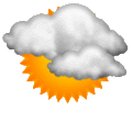 Forecast: Mostly cloudy and cooler. Precipitation possible within 12 hours, possibly heavy at times. Windy.