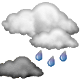 Forecast: Mostly cloudy and cooler. Precipitation possible within 12 hours, possibly heavy at times. Windy.